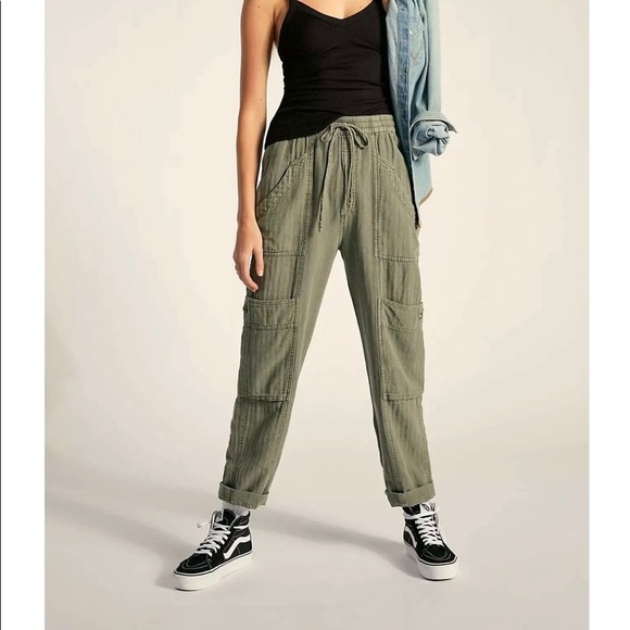 Free People Pants - Free People - Feelin’ Good Utility Pant